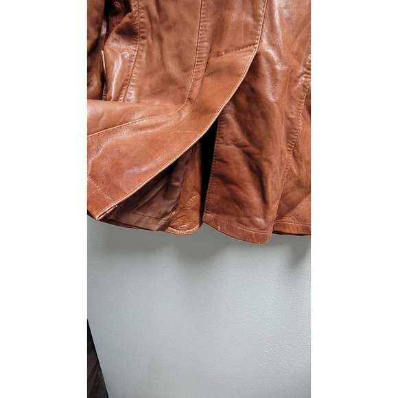 Vtg 1970s Remy Leather Fashions Jacket - Picture 5 of 11